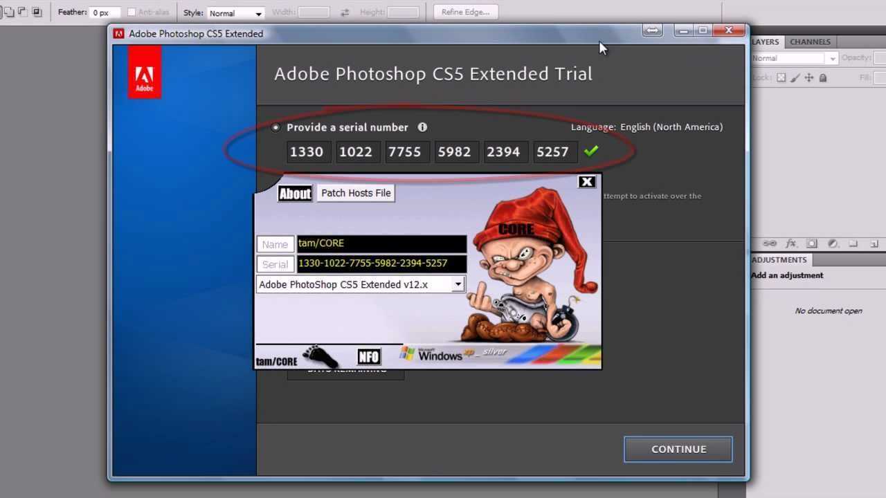 find photoshop cs4 key