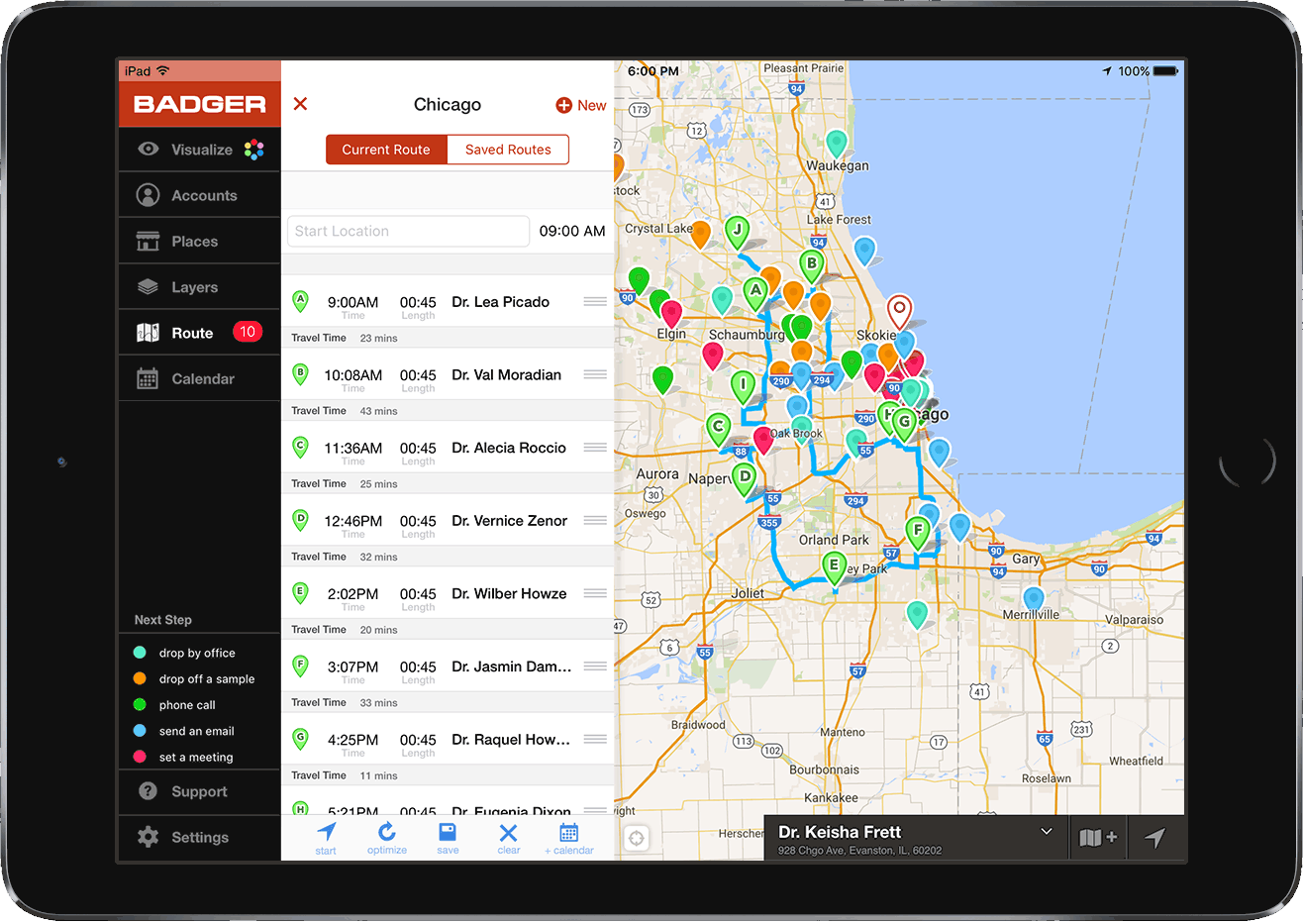 Badger Maps Pricing Reviews Alternatives And Competitor In - Badger Maps Screenshots badger maps pricing reviews alternatives and competitor in - badger maps screenshots
