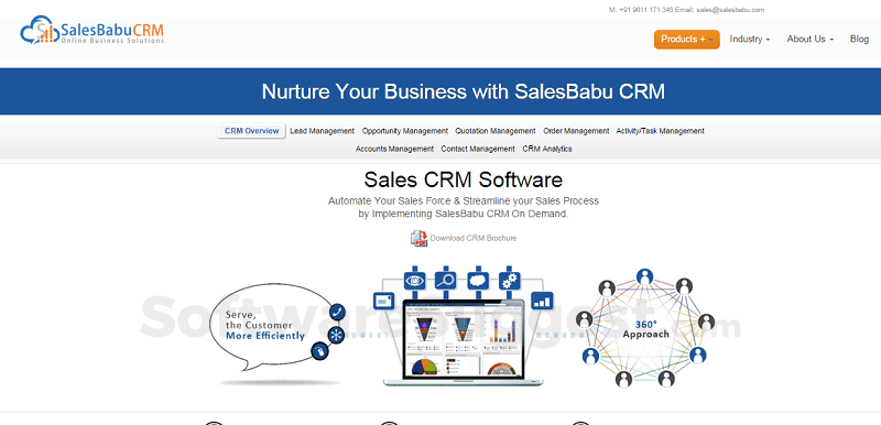 SalesBabu Online CRM Pricing, Reviews, & Features in 2022