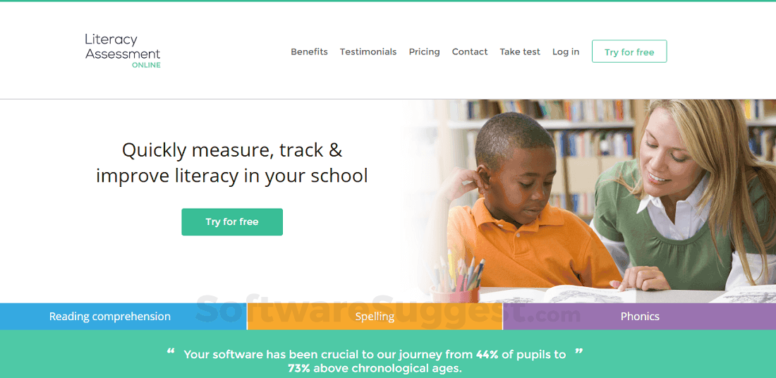 tutoriq literacy assessment