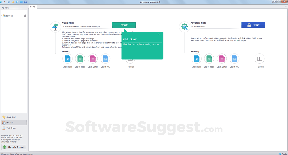 Octoparse pricing features reviews 2022 free demo