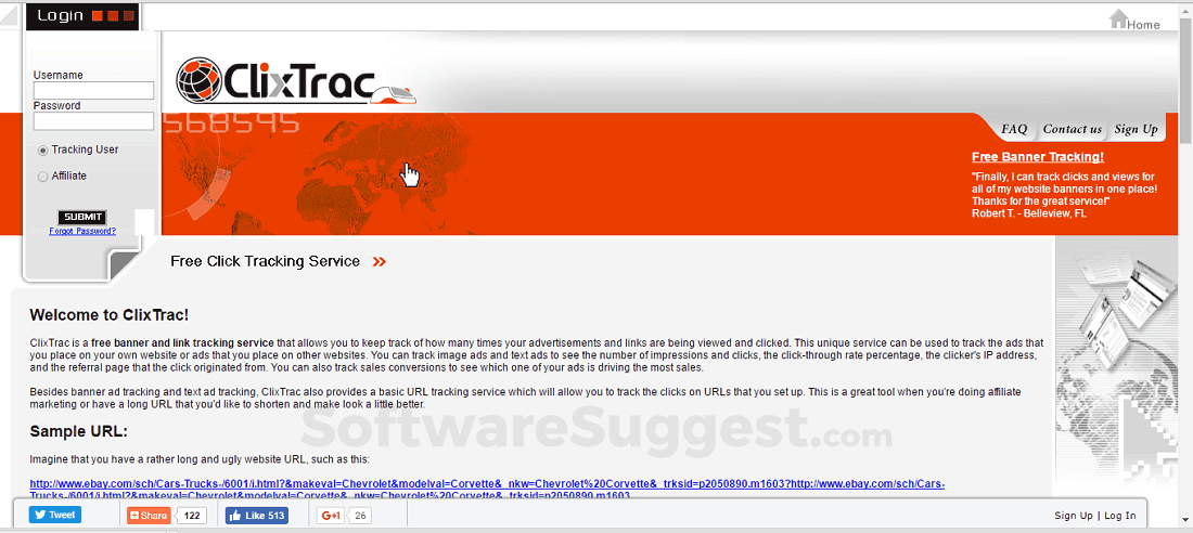 Clixtrac Pricing Features Reviews 2020 Free Demo