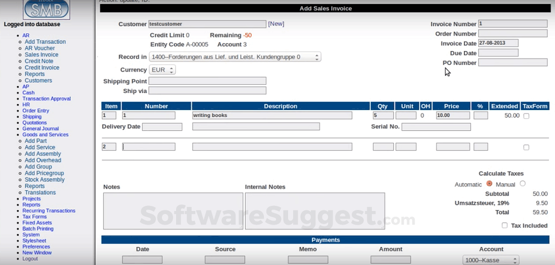 LedgerSMB Pricing, Reviews, & Features in 2022