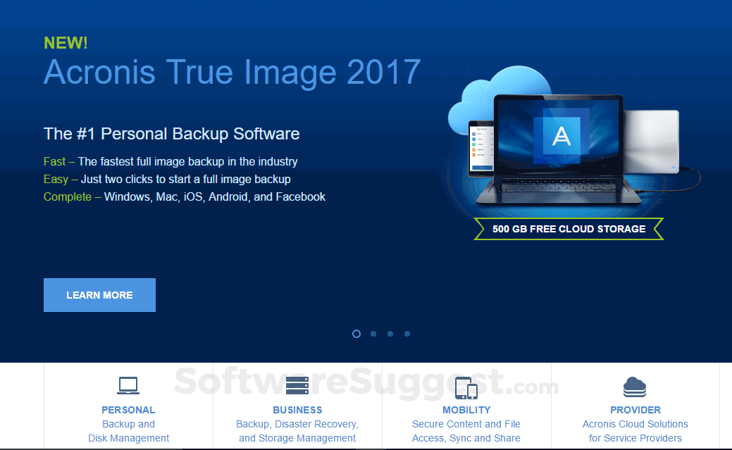 acronis imaging software