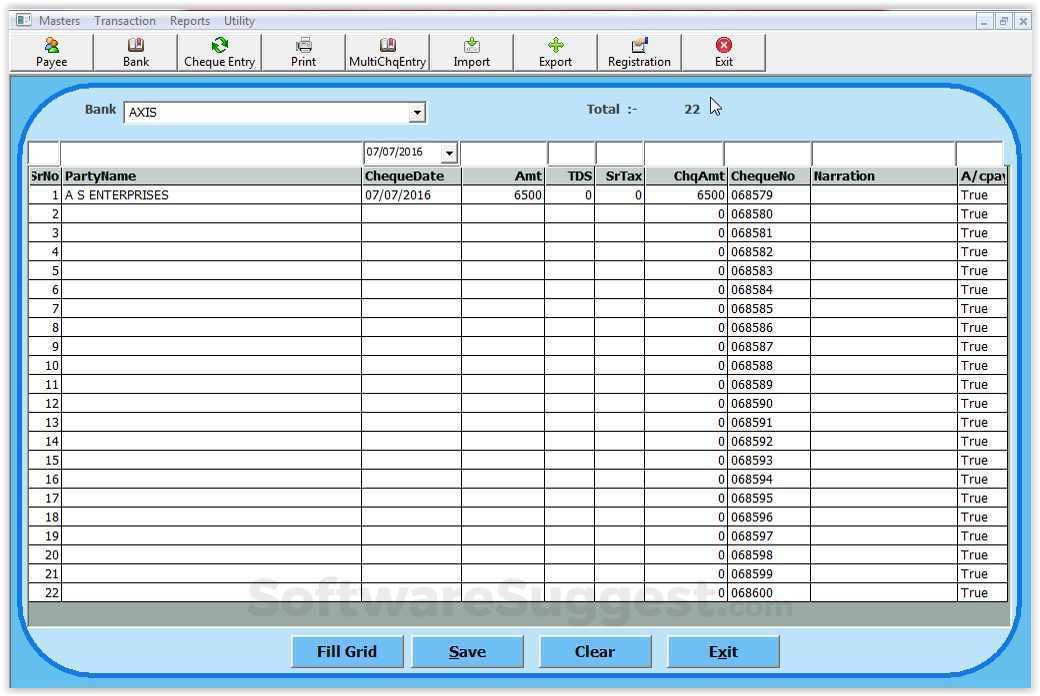ChequePRO vs Chrysanth Cheque Writer Comparison in 2022