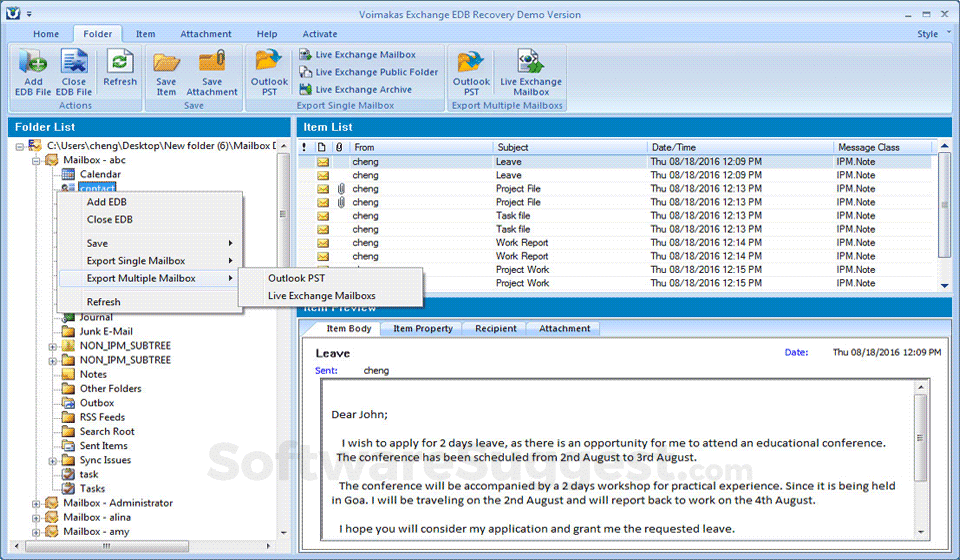 EDB To PST Converter Pricing Reviews Features In 2022