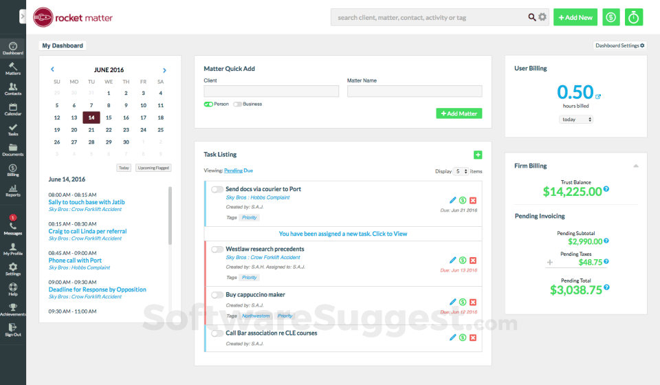 Rocket Matter Pricing Reviews Features In 2022
