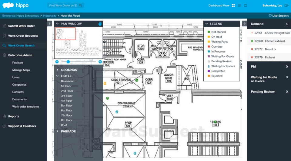 Hippo cmms pricing reviews features in 2022