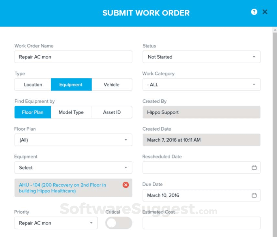 Hippo cmms pricing reviews features in 2022