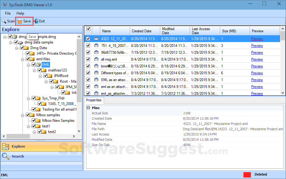 root of dmg file