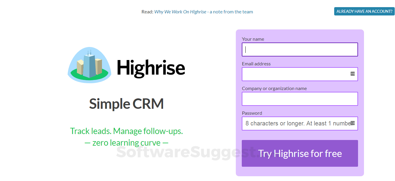 Highrise CRM Pricing, Reviews, & Features in 2022