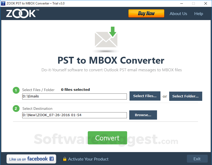 free pst to mbox converter