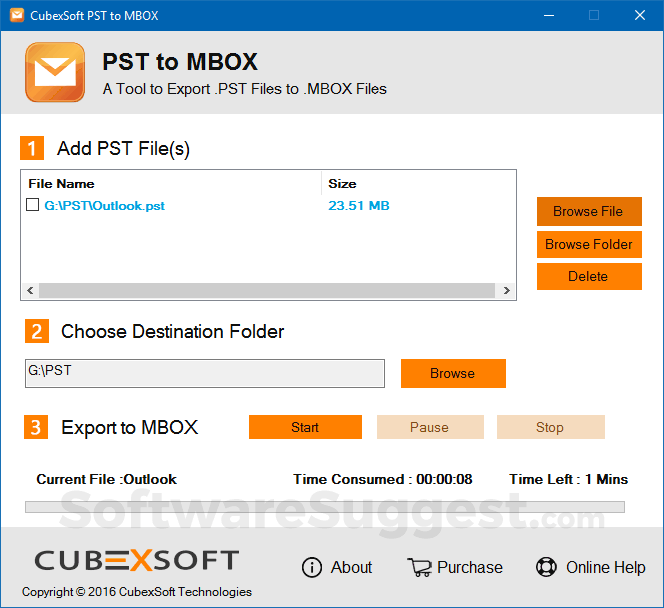 free mbox to pst converter unlimited