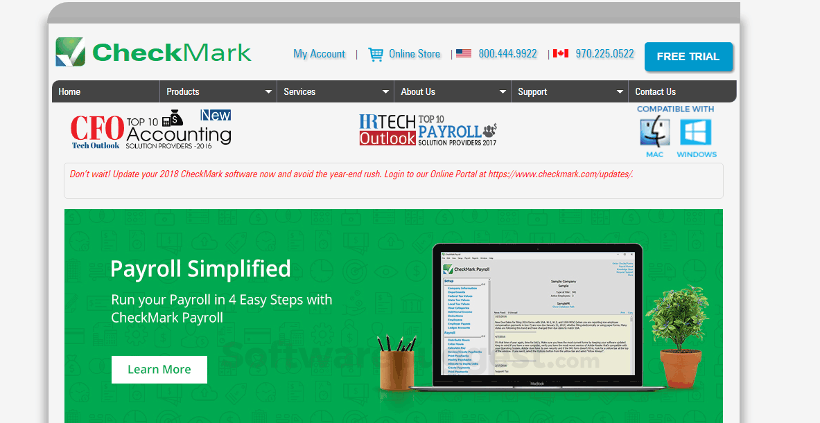checkmark 1099 software complaints