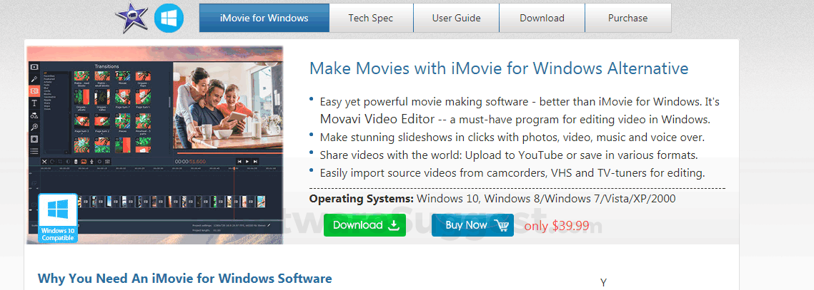 imovie for windows free online