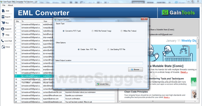 eml to pst converter with batch eml to pst converter with batch