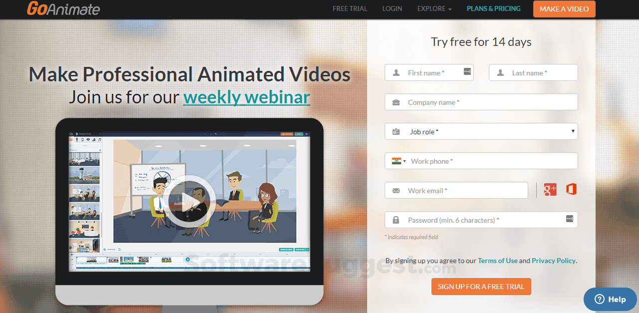 GoAnimate Pricing, Features & Reviews 2022 - Free Demo