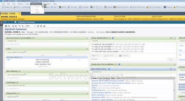 cerner electronic emr software screenshots records medical category