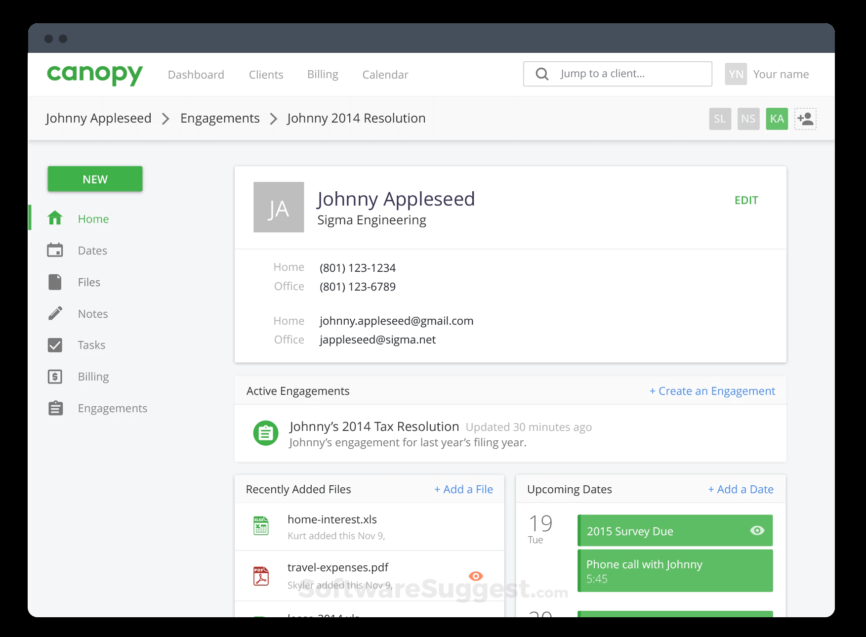 Canopy Pricing Features Reviews 2021 Free Demo