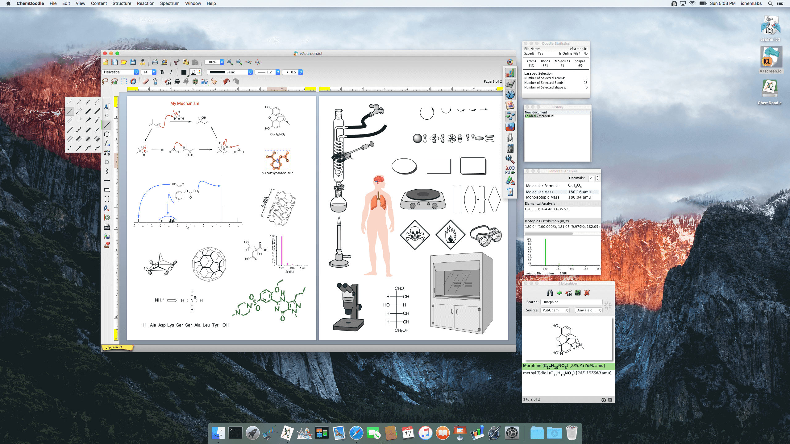 chemdoodle export animation
