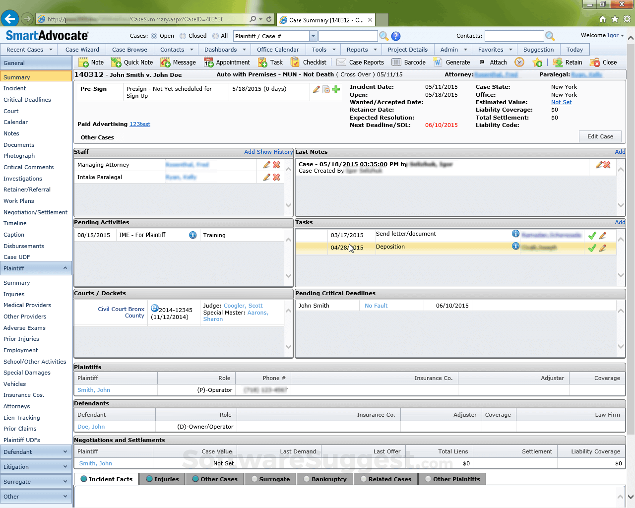 SmartAdvocate Pricing, Reviews, & Features in 2022