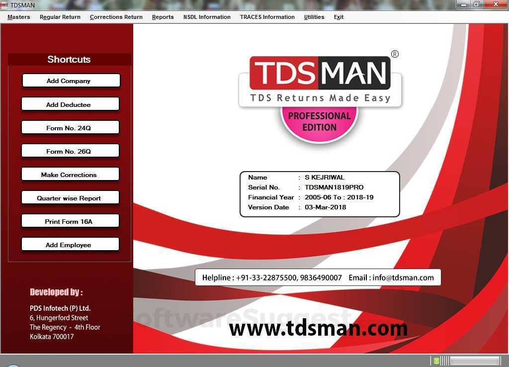 TDSMAN Screenshot1