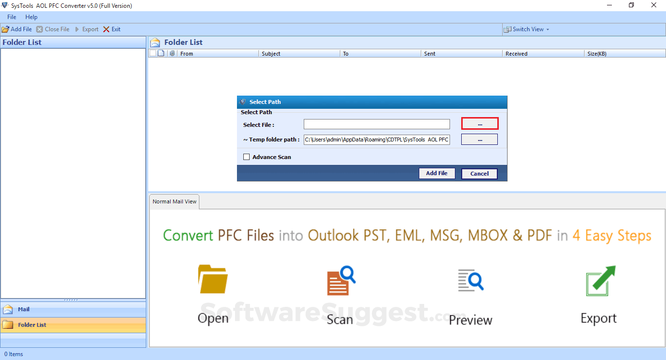 SysTools AOL PFC Converter Pricing Features Reviews With Pros And Cons