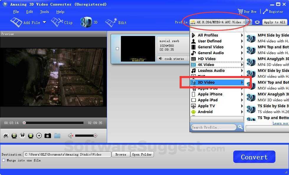best 2d to 3d video converter software free download