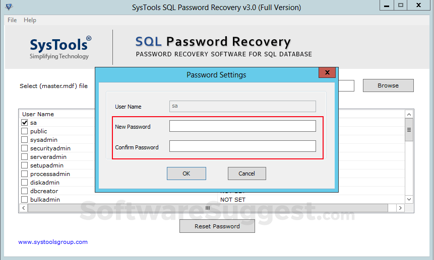 SysTools SQL password Recovery Pricing, Reviews & Features in 2022 ...