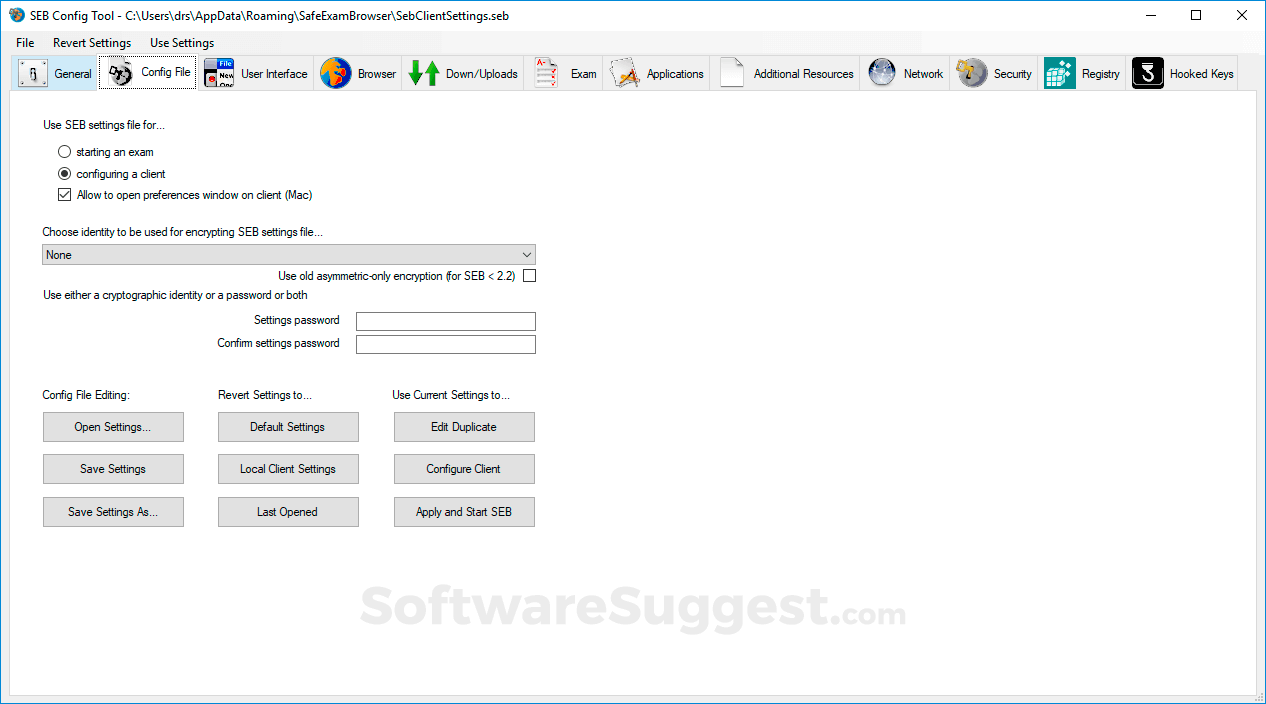 issues installing safe exam browser