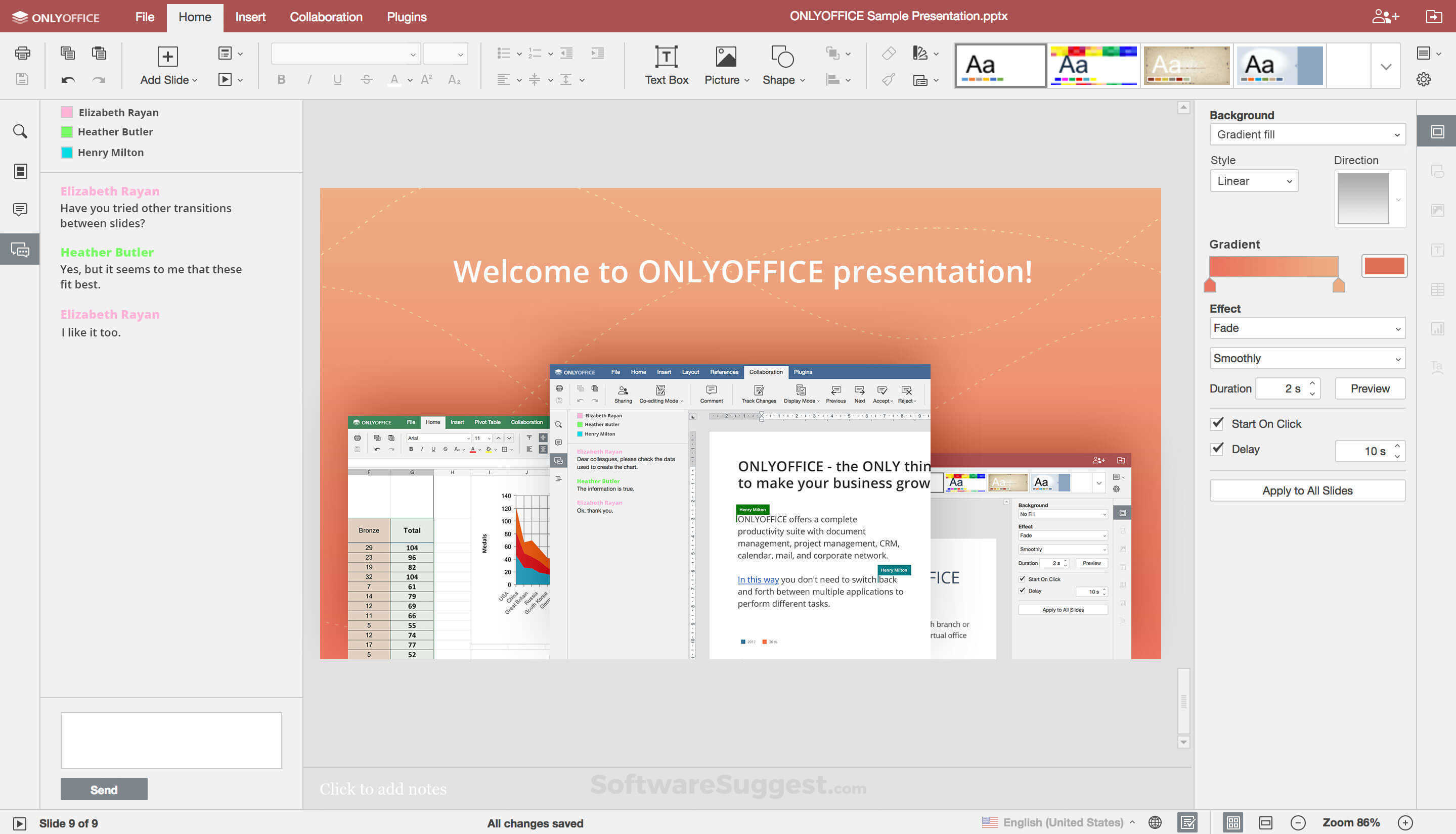 ONLYOFFICE 7.4.1.36 download the new version