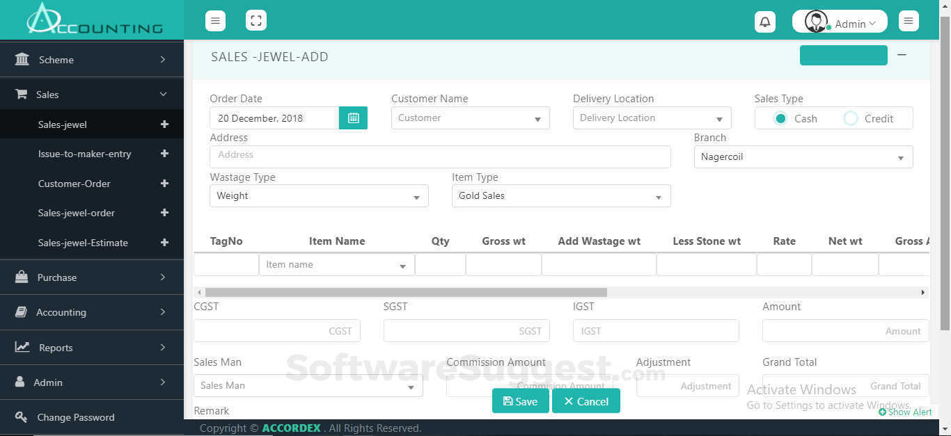 Acc Jewellery Software Pricing, Features & Reviews 2022 Free Demo