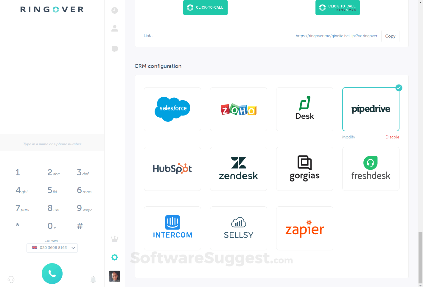 RingOver Pricing, Reviews, & Features in 2022