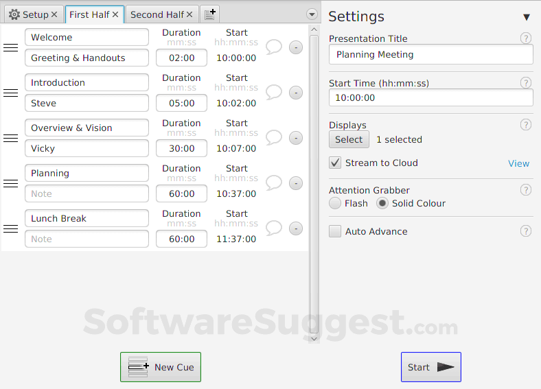 presentation timer software