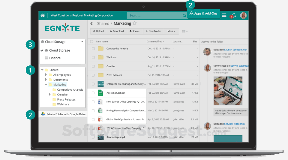 Egnyte Pricing, Features & Reviews 2022 Free Demo