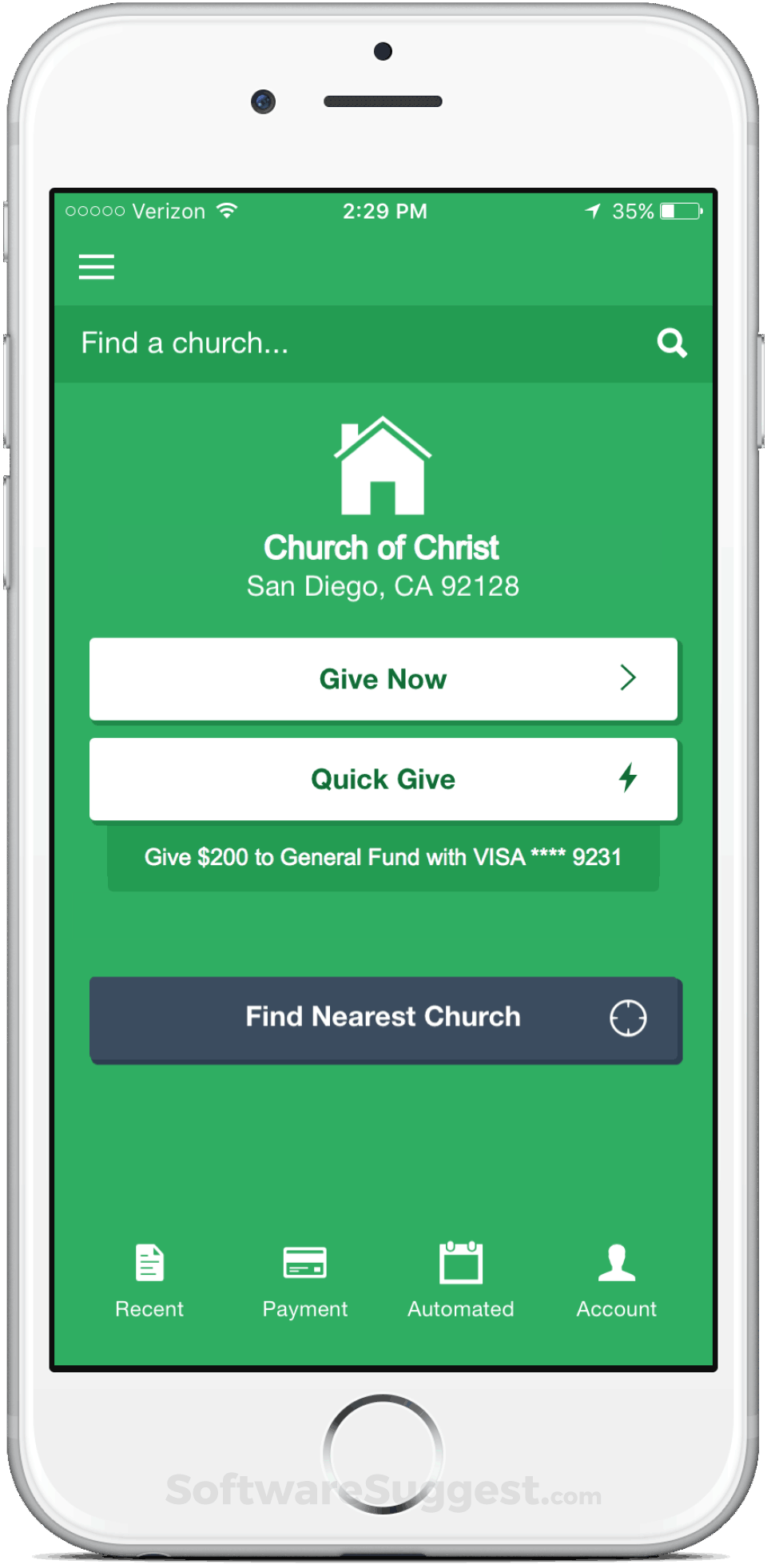 Tithe ly Church Giving Pricing Features Reviews 2022 Free Demo