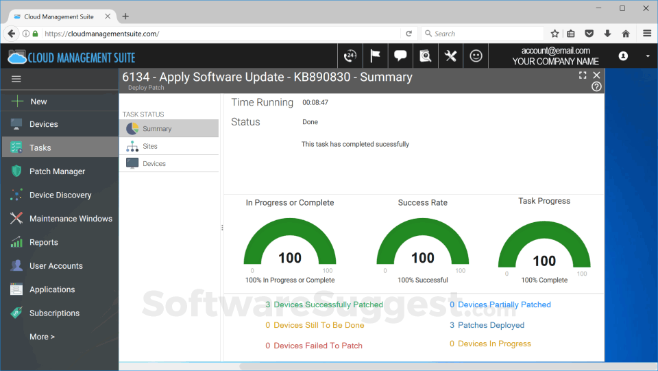 solution manager internet demo system