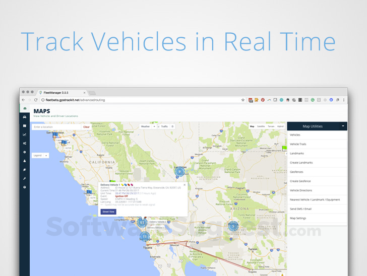GPS Trackit Screenshot1
