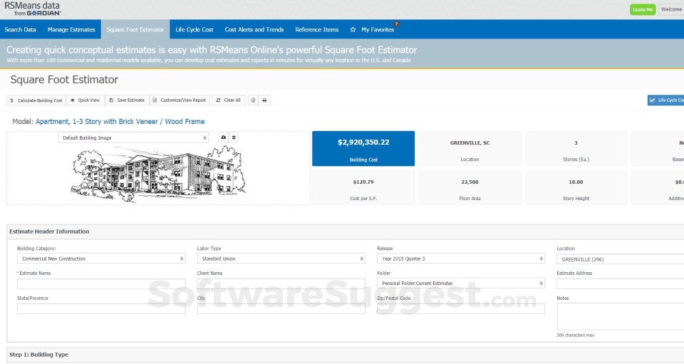 RSMeans Data Online Pricing, Reviews, & Features in 2022