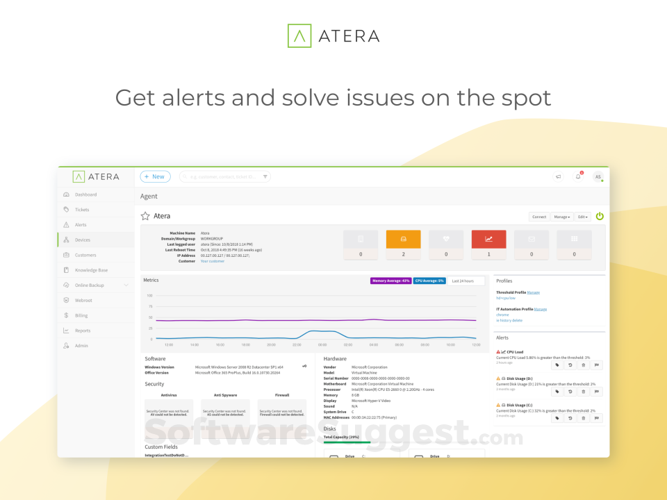 Atera Pricing, Reviews, Features - Free Demo