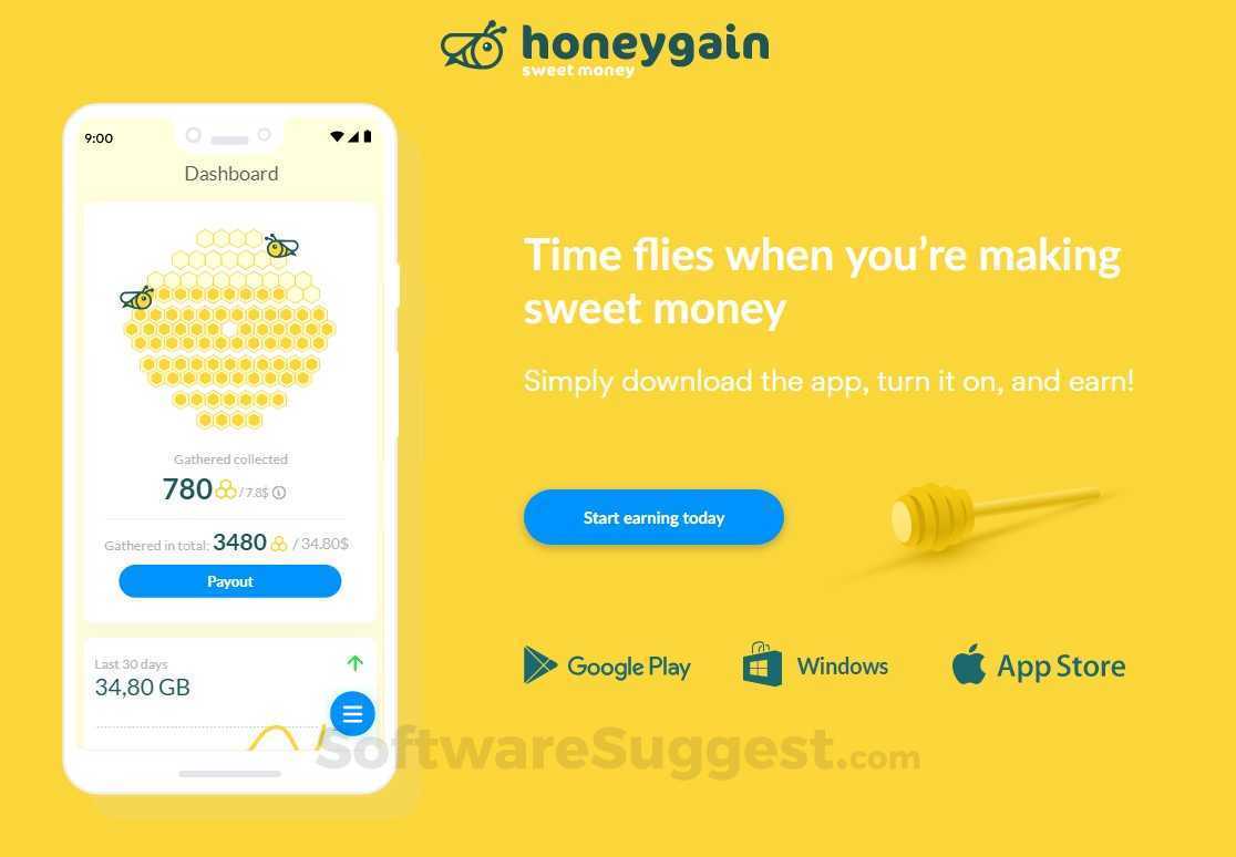 Honeygain Screenshot1