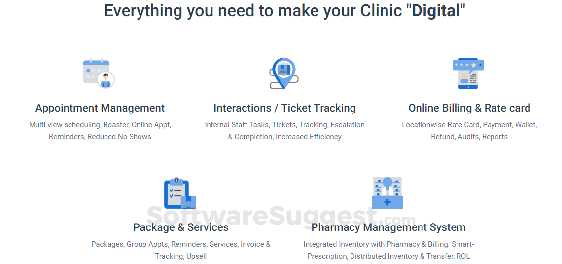 DocEngage Clinic Management Software Screenshot1