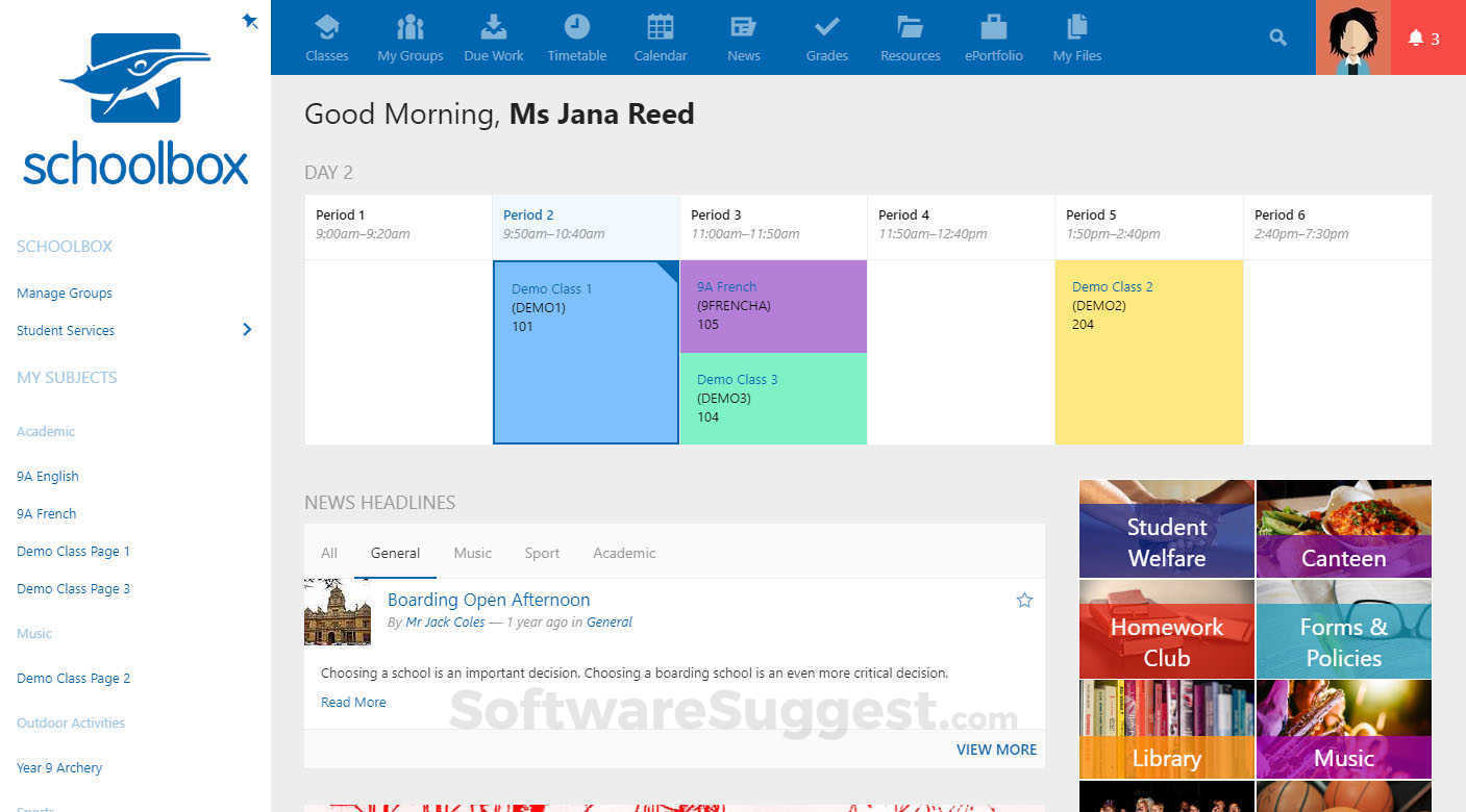 Schoolbox Pricing, Features & Reviews 2022 Free Demo