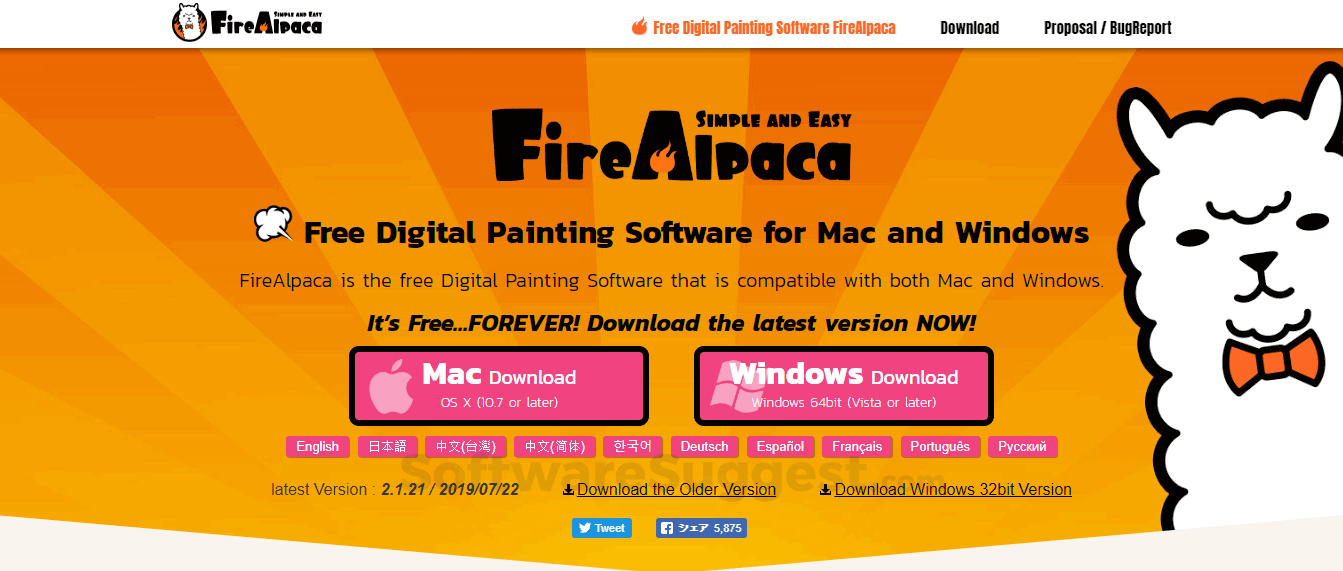 Firealpaca Mac