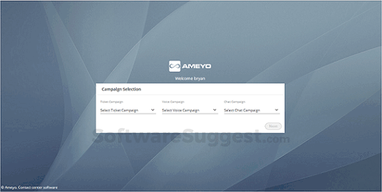Ameyo Contact Center Screenshot1
