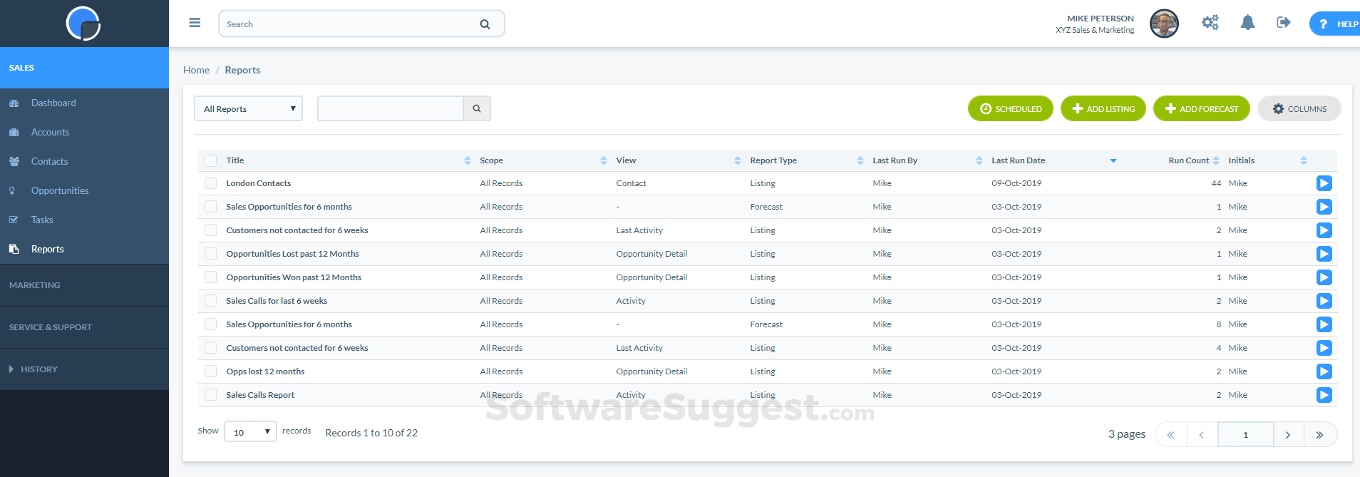 easy free crm software