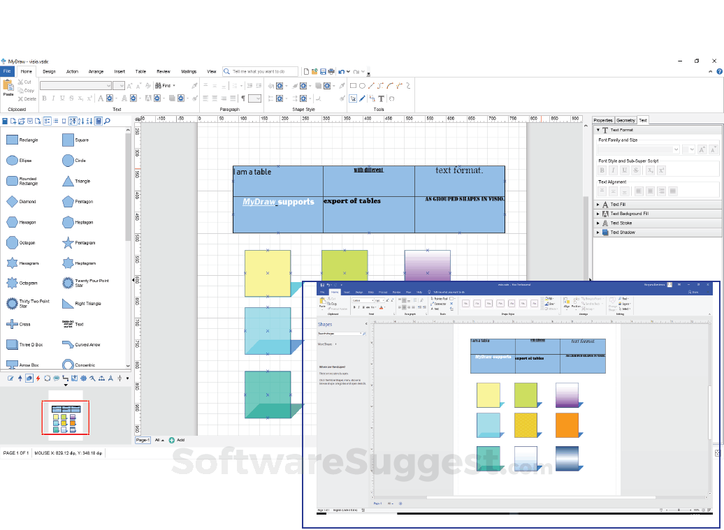 mydraw vs visio mydraw vs visio