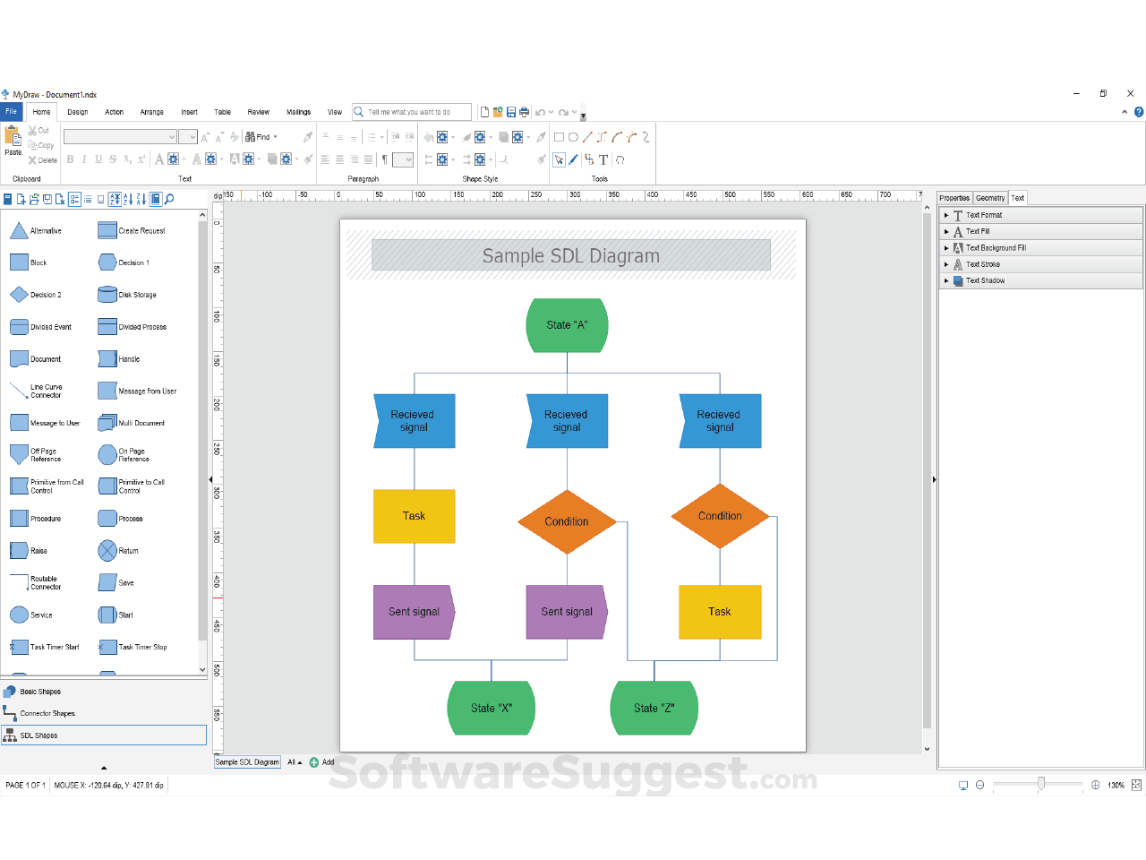 mydraw advanced diagramming software