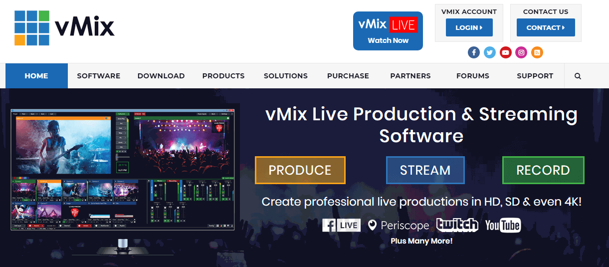 vmix desktop capture