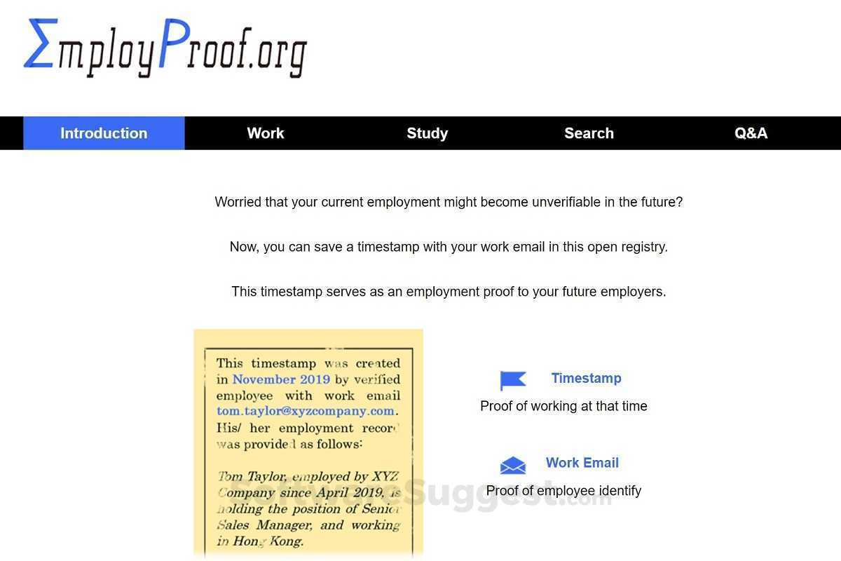 EmployProof Screenshot1